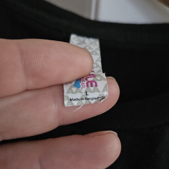 ๐3/$25๐ Vintage Justin Bieber~T-Shirt~Black~ Size L girls ~Authentic 2009 - Picture 4 of 8